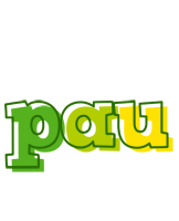 Pau juice logo