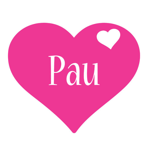 Pau love-heart logo
