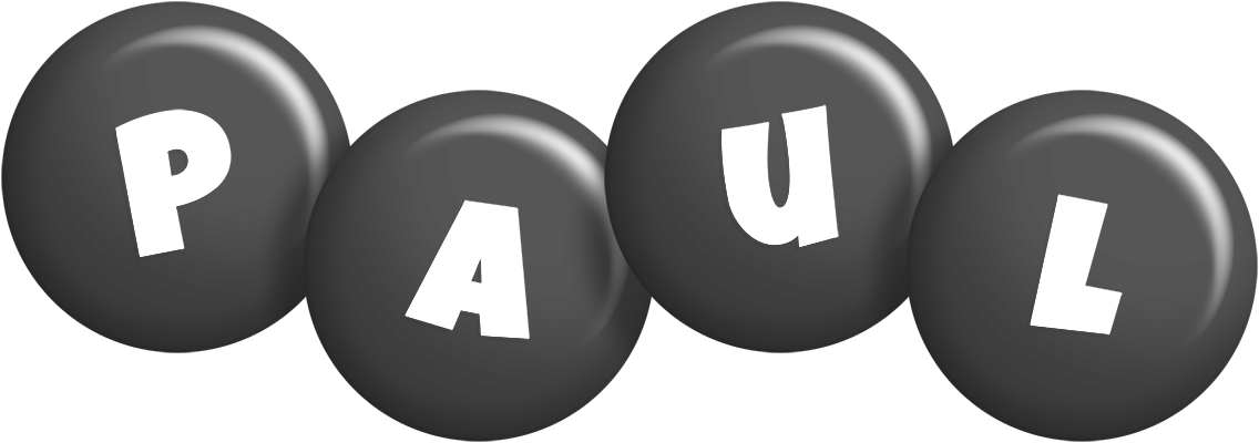 Paul candy-black logo