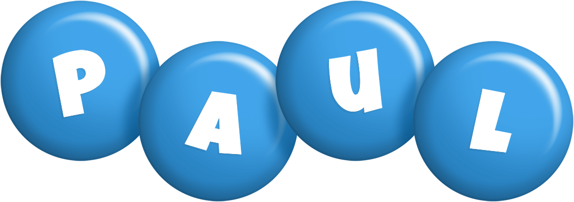 Paul candy-blue logo