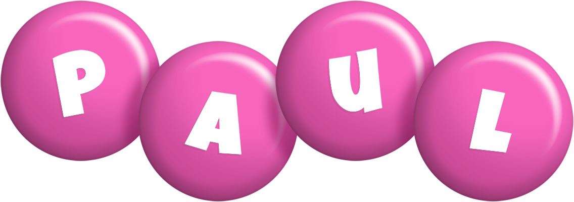 Paul candy-pink logo