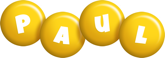 Paul candy-yellow logo