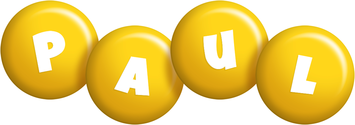 Paul candy-yellow logo