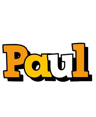 Paul cartoon logo