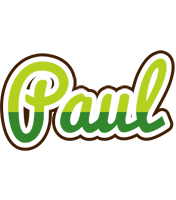 Paul golfing logo