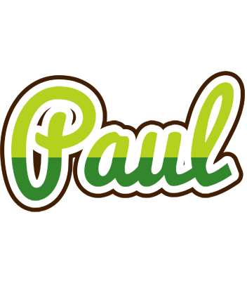 Paul golfing logo
