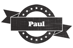 Paul grunge logo