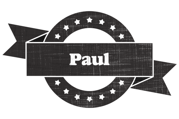 Paul grunge logo