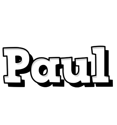 Paul snowing logo