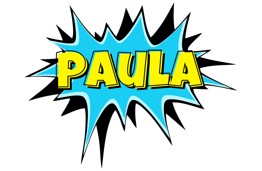 Paula amazing logo
