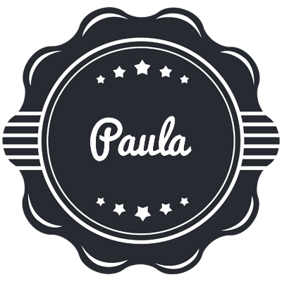 Paula badge logo