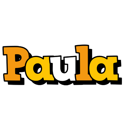 Paula cartoon logo