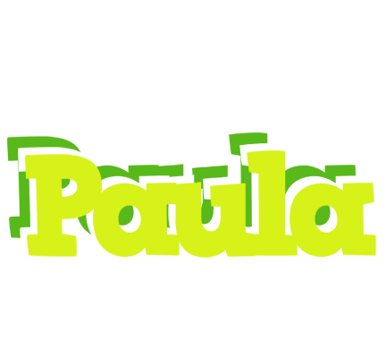 Paula citrus logo