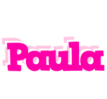 Paula dancing logo