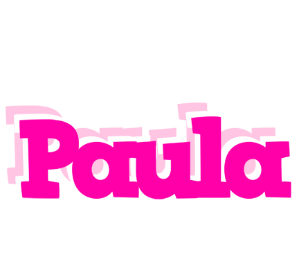 Paula dancing logo