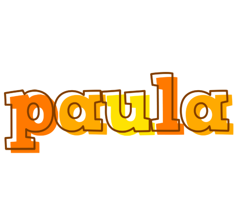 Paula desert logo