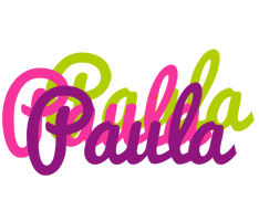 Paula flowers logo
