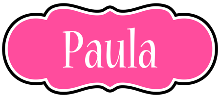 Paula invitation logo