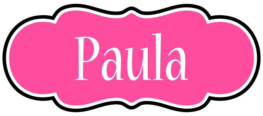 Paula invitation logo
