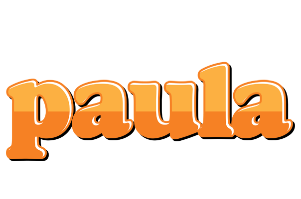 Paula orange logo