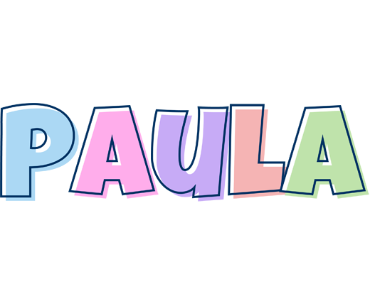 Paula pastel logo