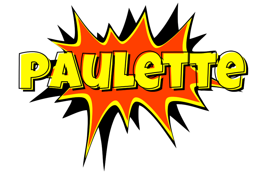 Paulette bazinga logo