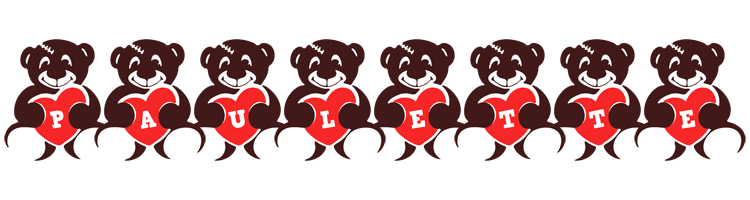 Paulette bear logo