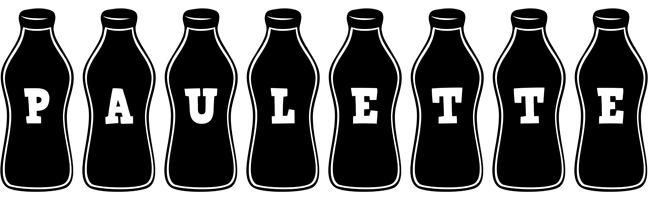 Paulette bottle logo
