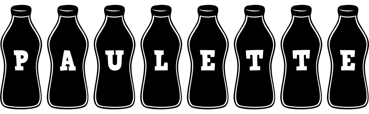 Paulette bottle logo