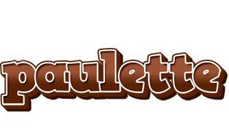 Paulette brownie logo