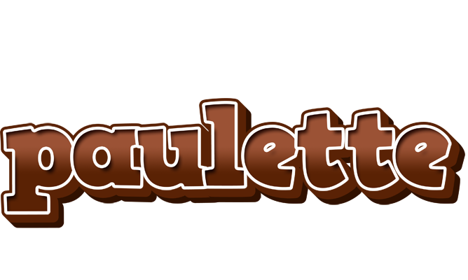 Paulette brownie logo