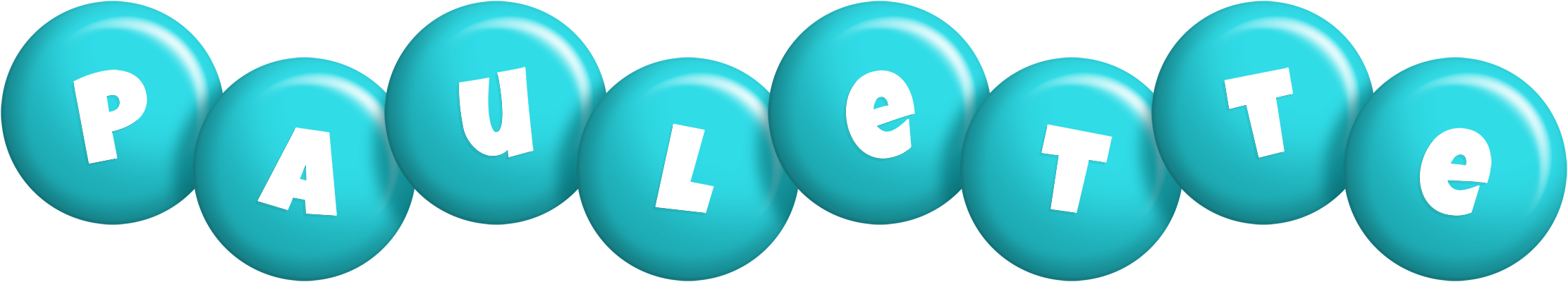 Paulette candy-azur logo