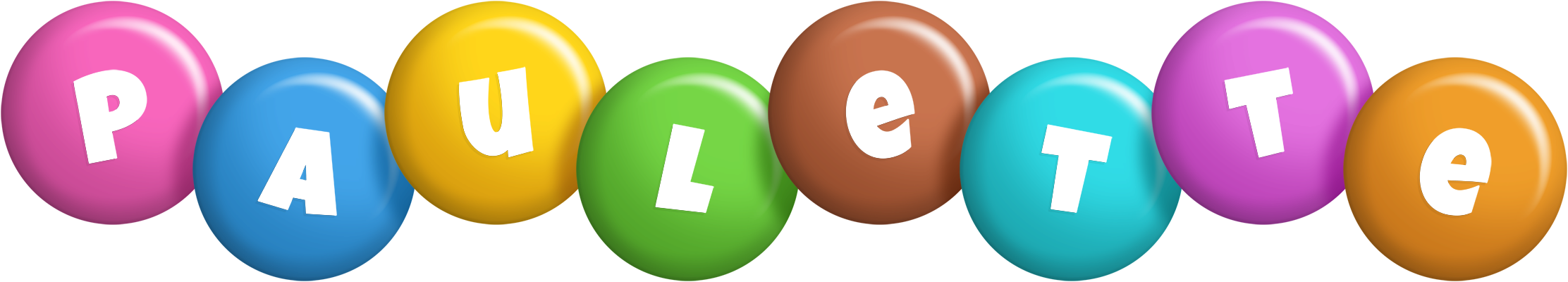 Paulette candy logo