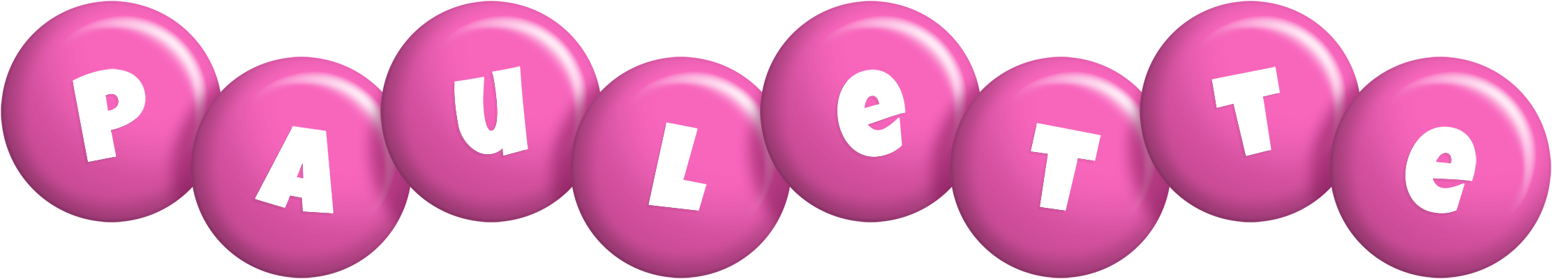 Paulette candy-pink logo