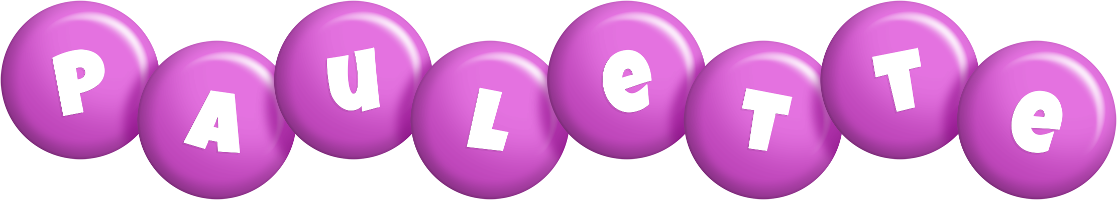 Paulette candy-purple logo