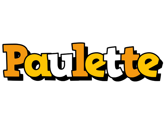 Paulette cartoon logo