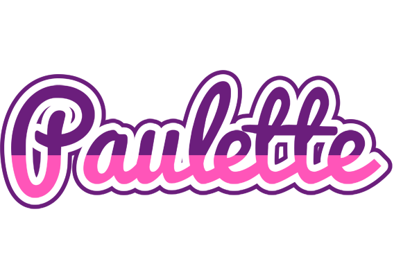 Paulette cheerful logo
