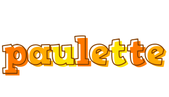 Paulette desert logo