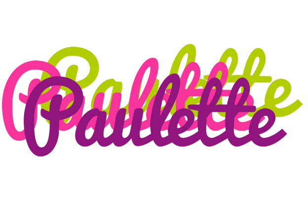 Paulette flowers logo