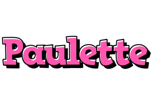 Paulette girlish logo