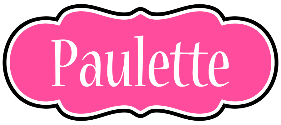 Paulette invitation logo
