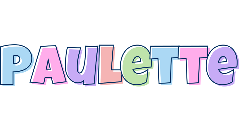 Paulette pastel logo