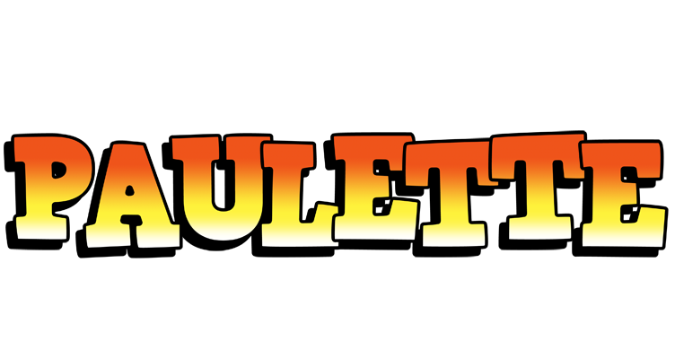 Paulette sunset logo
