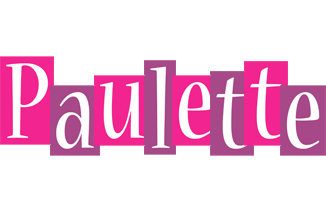 Paulette whine logo