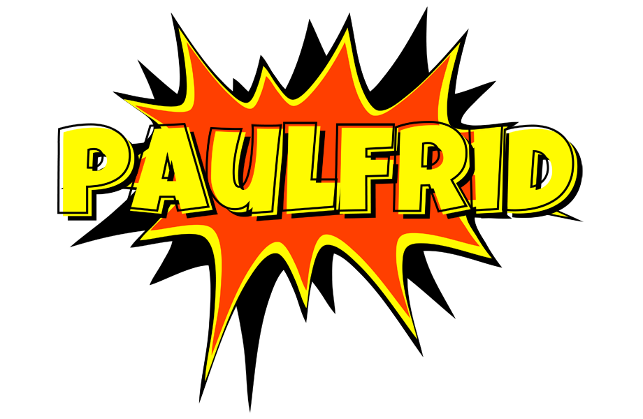 Paulfrid bazinga logo