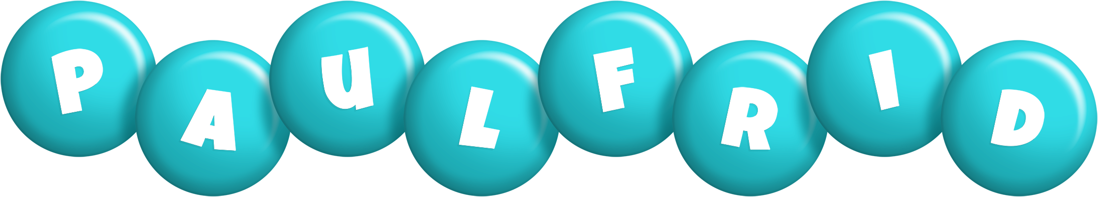 Paulfrid candy-azur logo