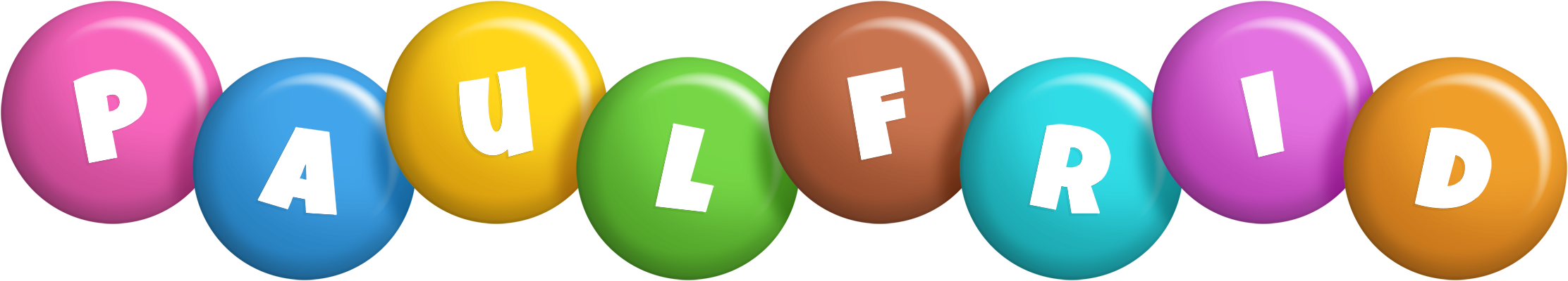 Paulfrid candy logo