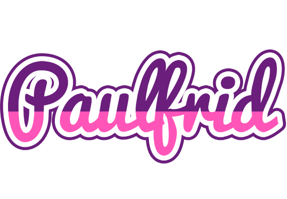 Paulfrid cheerful logo