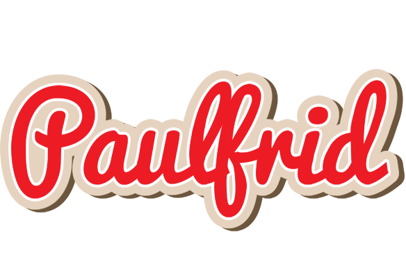 Paulfrid chocolate logo