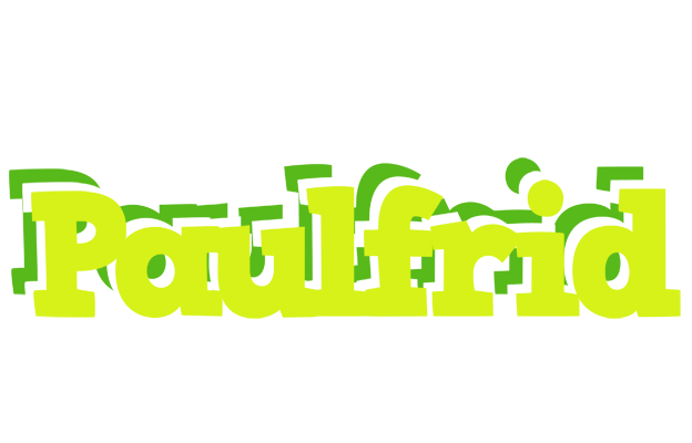 Paulfrid citrus logo